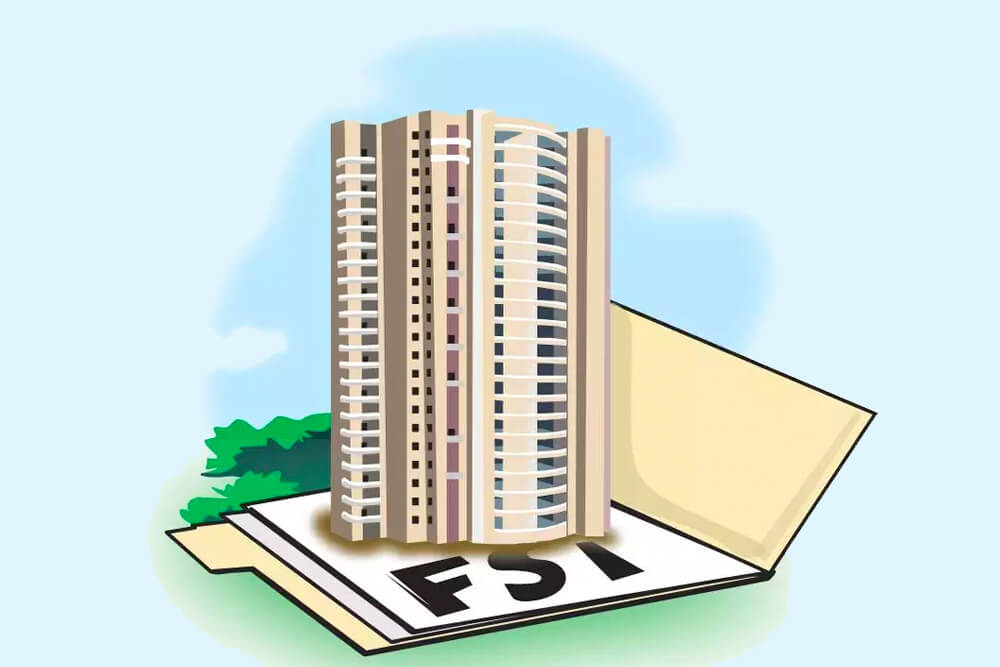 Building Floor Space Index (FSI) or Floor Area Ratio (FAR)